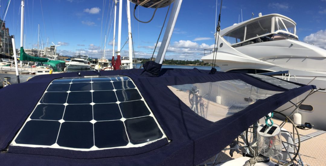 solar panel for sailboat flexible
