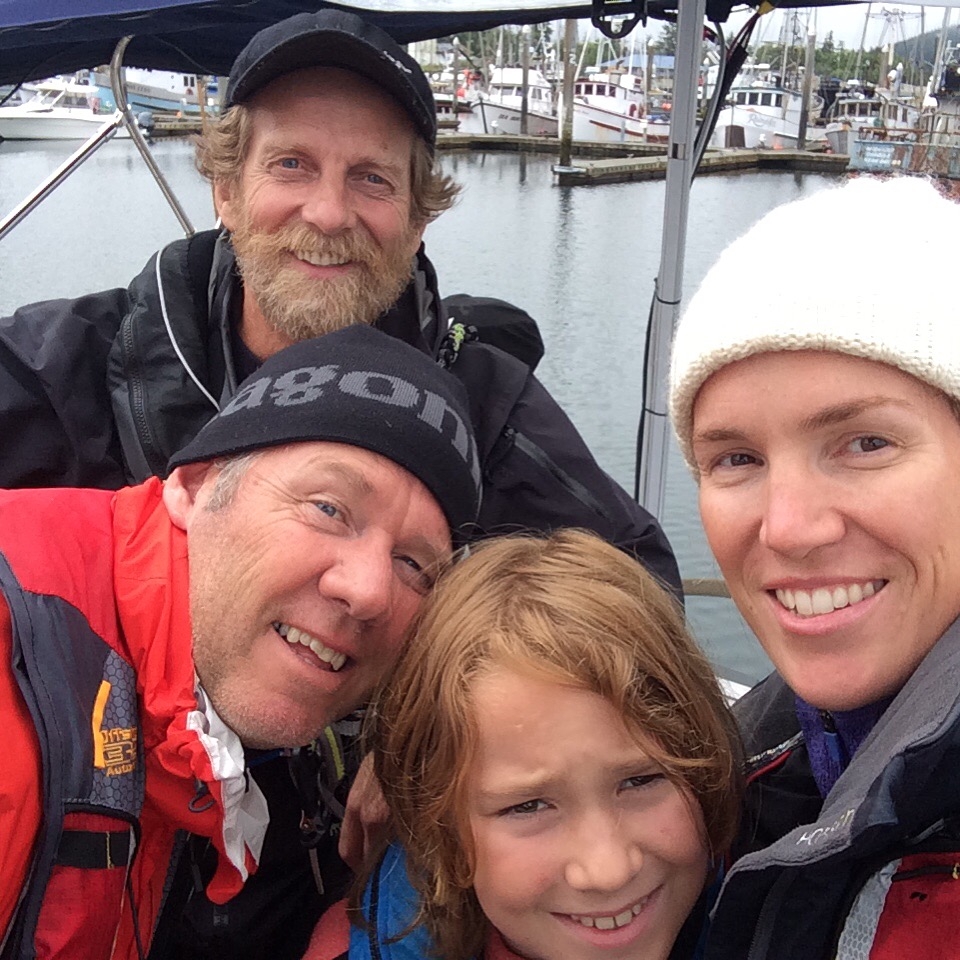 Just before leaving Neah Bay, WA. The Bloom Crew with Warren